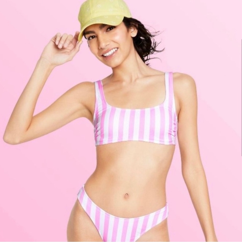 Stoney Clover Lane- striped Swim Suit 🍭